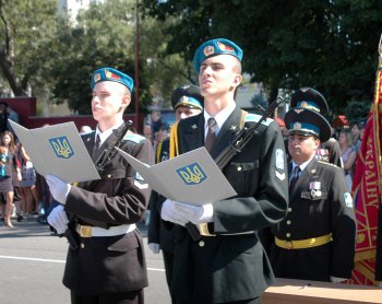 Дмитрий Саламатин посетил военную академию в Одессе