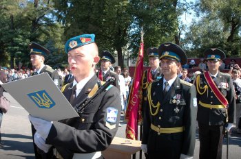 Дмитрий Саламатин посетил военную академию в Одессе