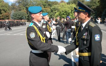 Дмитрий Саламатин посетил военную академию в Одессе
