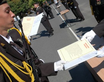 Дмитрий Саламатин посетил военную академию в Одессе