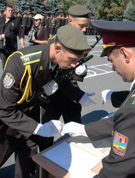 Дмитрий Саламатин посетил военную академию в Одессе
