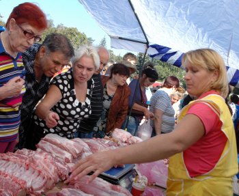 В Одессе открылась большая осенняя продуктовая ярмарка