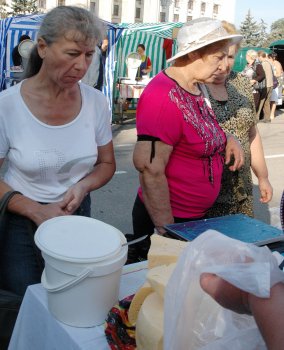 В Одессе открылась большая осенняя продуктовая ярмарка