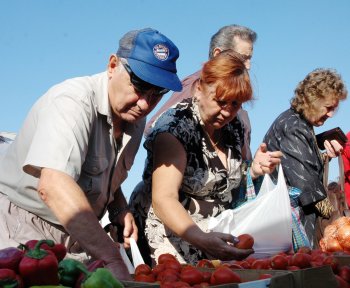 В Одессе открылась большая осенняя продуктовая ярмарка
