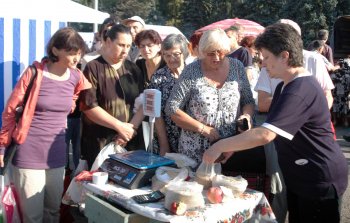 В Одессе открылась большая осенняя продуктовая ярмарка