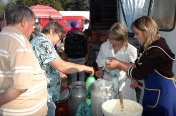 В Одессе открылась большая осенняя продуктовая ярмарка