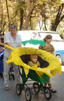 По Одессе на коляске
