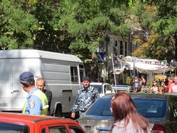 В Одессе снова снимают кино. Наверно о хамстве…
