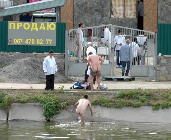 Хасиды в Умани