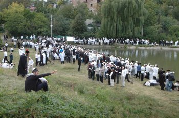 Хасиды в Умани
