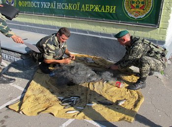 Одесские пограничники задержали браконьера с уловом