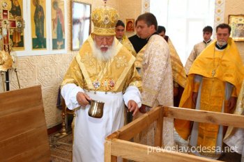 В Одесской области освящена церковь в честь Божией Матери