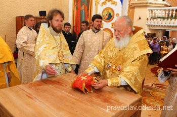 В Одесской области освящена церковь в честь Божией Матери