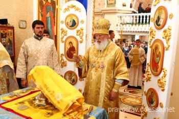 В Одесской области освящена церковь в честь Божией Матери