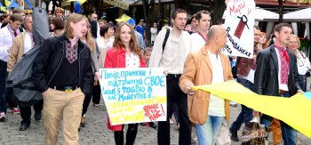 Марш вышиванок теперь можно увидеть и в Одессе
