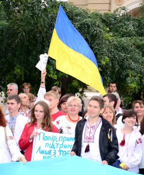 Марш вышиванок теперь можно увидеть и в Одессе