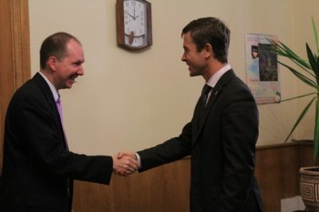 Олег Брындак принял представителя группы международных наблюдателей на выборах