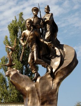 В Одесской области состоялось открытие  скульптурной композиции «ПОГРАНИЧНЫЙ ДЕСАНТ»