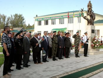 В Одесской области состоялось открытие  скульптурной композиции «ПОГРАНИЧНЫЙ ДЕСАНТ»