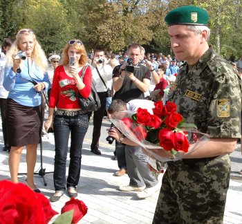 В Одесской области состоялось открытие  скульптурной композиции «ПОГРАНИЧНЫЙ ДЕСАНТ»