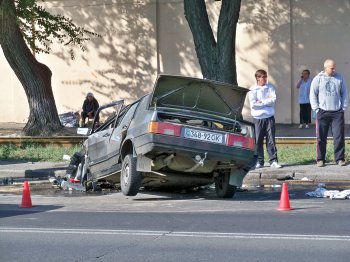Кровавое ДТП в Одессе