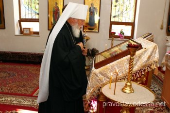 В поселке Шевченко Суворовского района освящена часовня в честь святых Петра и Февронии