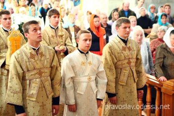 Семинарист Олег Лосев стал диаконом