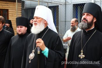 Сегодня митрополит Агафангел возглавил молебен у чудотворной иконы «Всецарица»