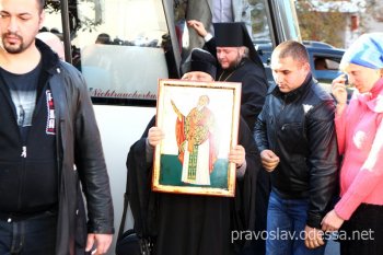 В Одессу с острова Корфу прибыли святые мощи святителя Спиридона Тримифунтского