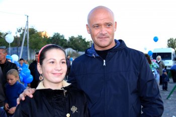 Открытие дороги и детской площадки на ул. Хавкина