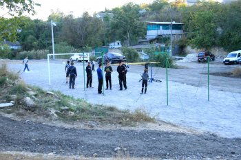 Открытие дороги и детской площадки на ул. Хавкина