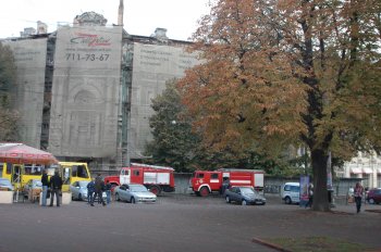 Сегодня в Одессе за утро дважды горел дом Руссова