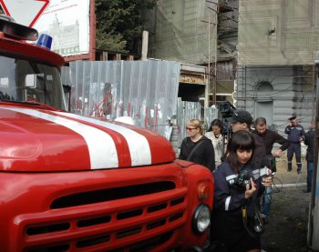 Сегодня в Одессе за утро дважды горел дом Руссова