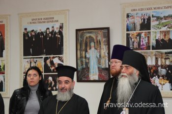 В Одессе открылась выставка, посвященная 20-летию служения митрополита Агафангела на Одесской кафедре