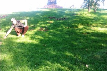 В самом центре Одессы орда дикарей уничтожила зеленые насаждения
