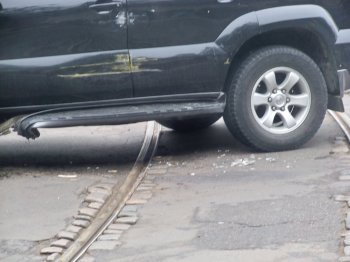 На Красном кресте опять работает ГАИ
