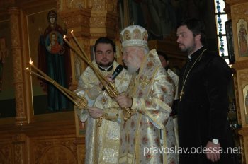 Сегодня в Одессе с первосвятительским визитом находится Блаженнейший митрополит Владимир
