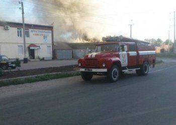 Пожарные спасли от огня крышу «Нивы»