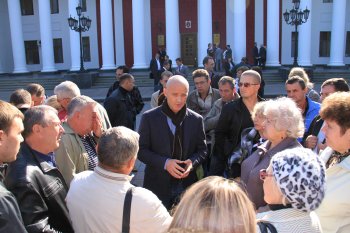 Инвесторы "Альянса" благодарны одесским регионалам за помощь в решении проблемы недостроев