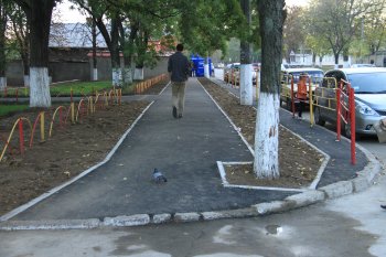 Благодаря Геннадию Труханову на Слободке появилась новая дорога