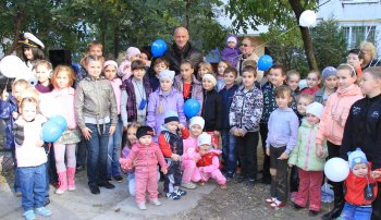 По инициативе Геннадия Труханова в Суворовском районе открылись еще 2 детские площадки