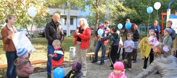 По инициативе Геннадия Труханова в Суворовском районе открылись еще 2 детские площадки