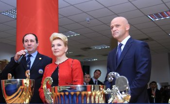 Вице-премьер-министр Раиса Богатырева посетила Украинскую федерацию тайского бокса