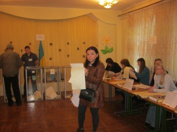 В Одессе с раннего утра замечена активность избирателей