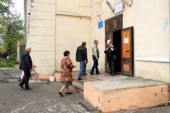В первой половине дня в Суворовском районе избирательный процесс идет нормально