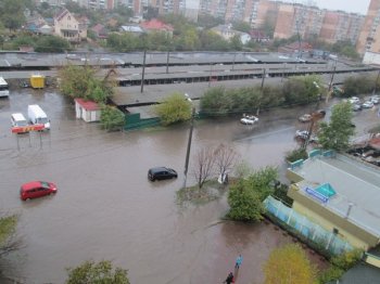 Вице-мэр Орловский не увидел ни озер ни пробок на Балковской и Пересыпи (видео)
