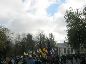 Сегодня в Одессе прошел марш славянского единства (фото)
