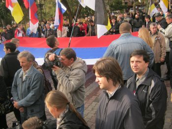 Сегодня в Одессе прошел марш славянского единства (фото)