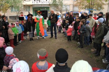 В Суворовском районе открылась новая детская площадка