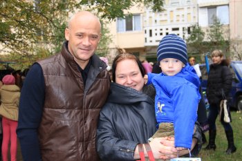В Суворовском районе открылась новая детская площадка